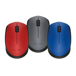 【最高折200+4%回饋】Logitech 羅技 M171 無線滑鼠/灰黑/藍/紅