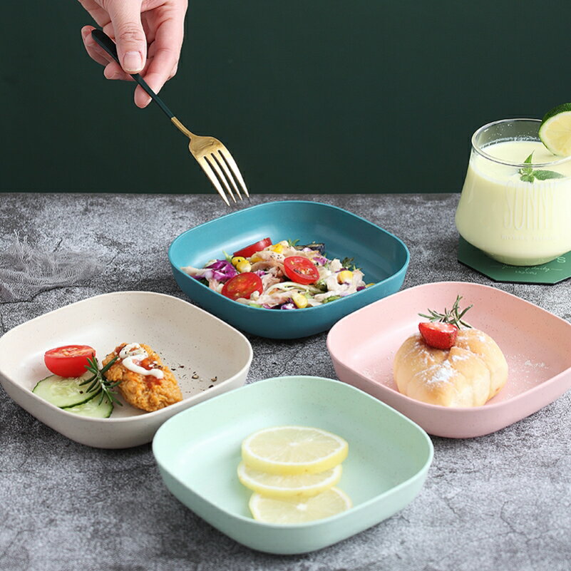 精致漂亮的盤子家用日式餐具創意網紅ins風創意個性簡約圓盤托盤