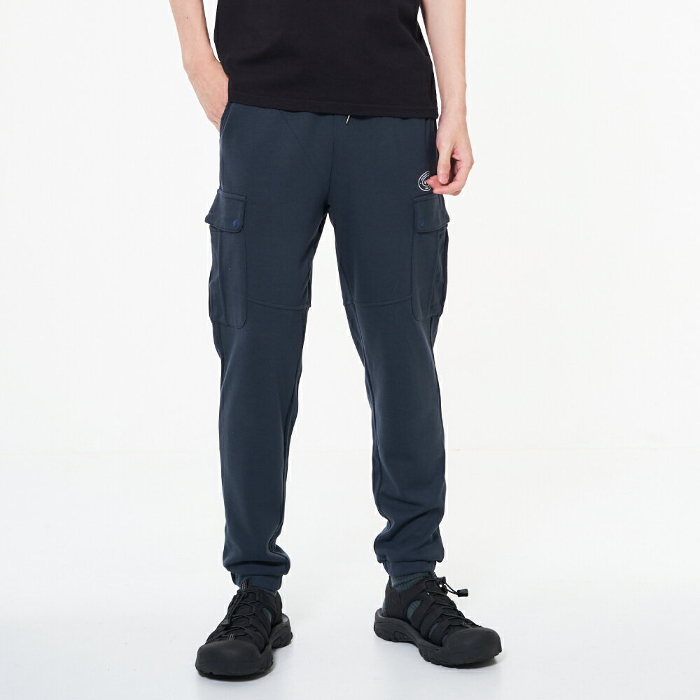 男裝 針織運動褲 丈青 (961147) 【5th STREET】【年貨節全館390起】 最高折426