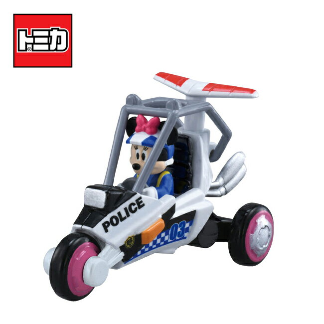 【日本正版】TOMICA 米奇妙妙保衛隊 DS-03 米妮 玩具車 Minnie 迪士尼 多美小汽車 - 142287