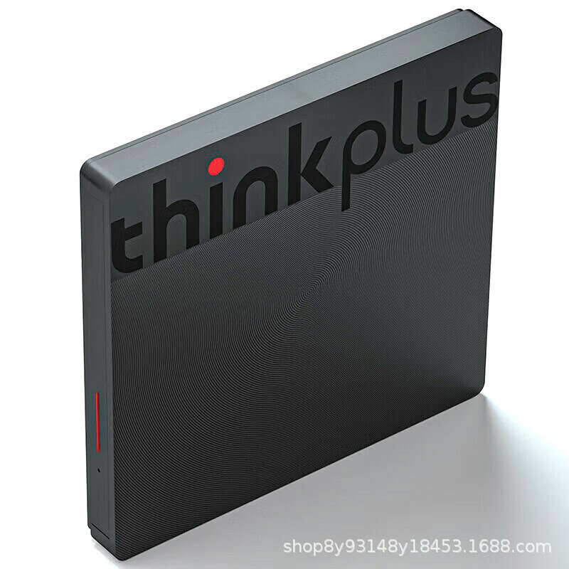 聯想（Lenovo）外接光碟機TX802超薄外接DVD刻錄機Type-C+USB雙【北歐家居生活】
