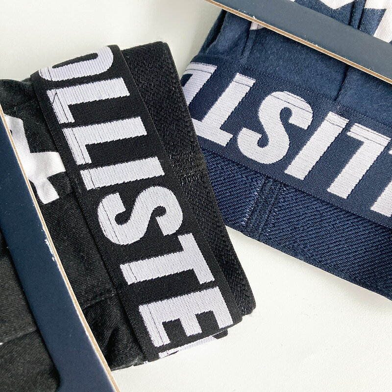 美國百分百【全新真品】Holliste 四角褲 平口褲 海鷗 內褲 男褲 印花 滿版LOGO 純棉 貼身 兩色 AX03