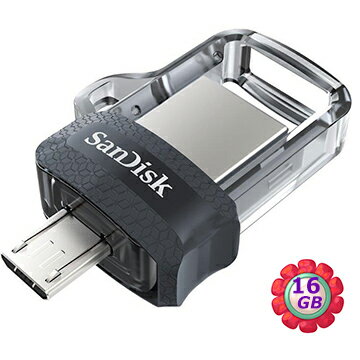 <br/><br/>  SanDisk 16GB 16G OTG Ultra Dual【SDDD3-16G】micro USB 3.0 雙用隨身碟<br/><br/>