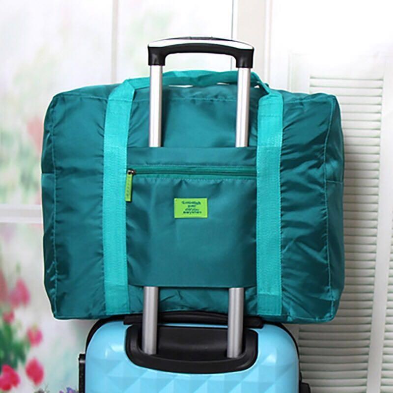 【可套拉桿箱】行李袋旅行收納包旅游衣物手提袋大容量折疊旅行包