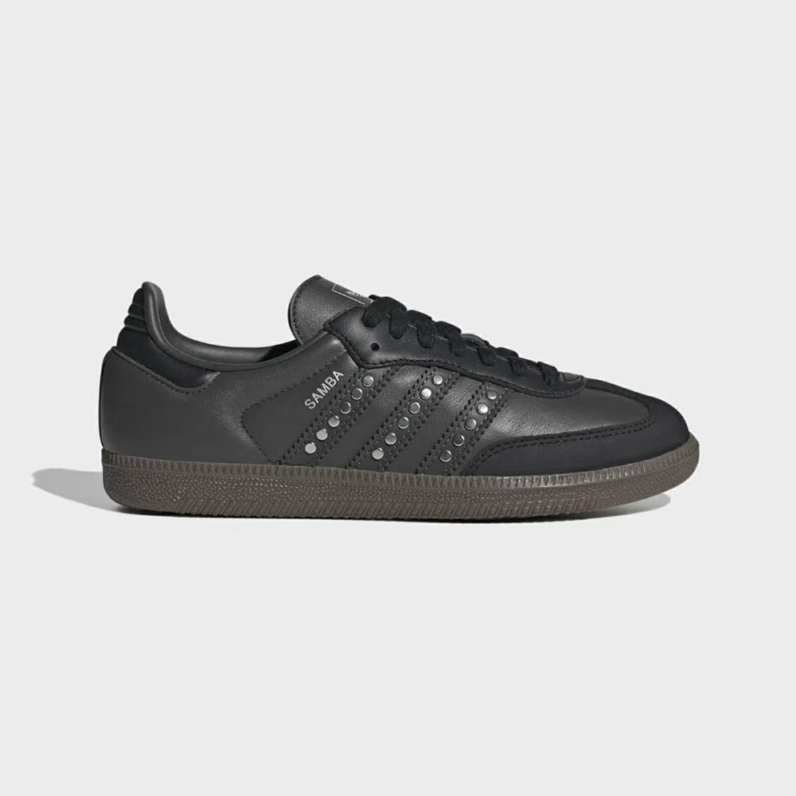adidas 愛迪達 休閒鞋 Samba OG W 女鞋 黑 圓釘 德訓鞋 復古 愛迪達