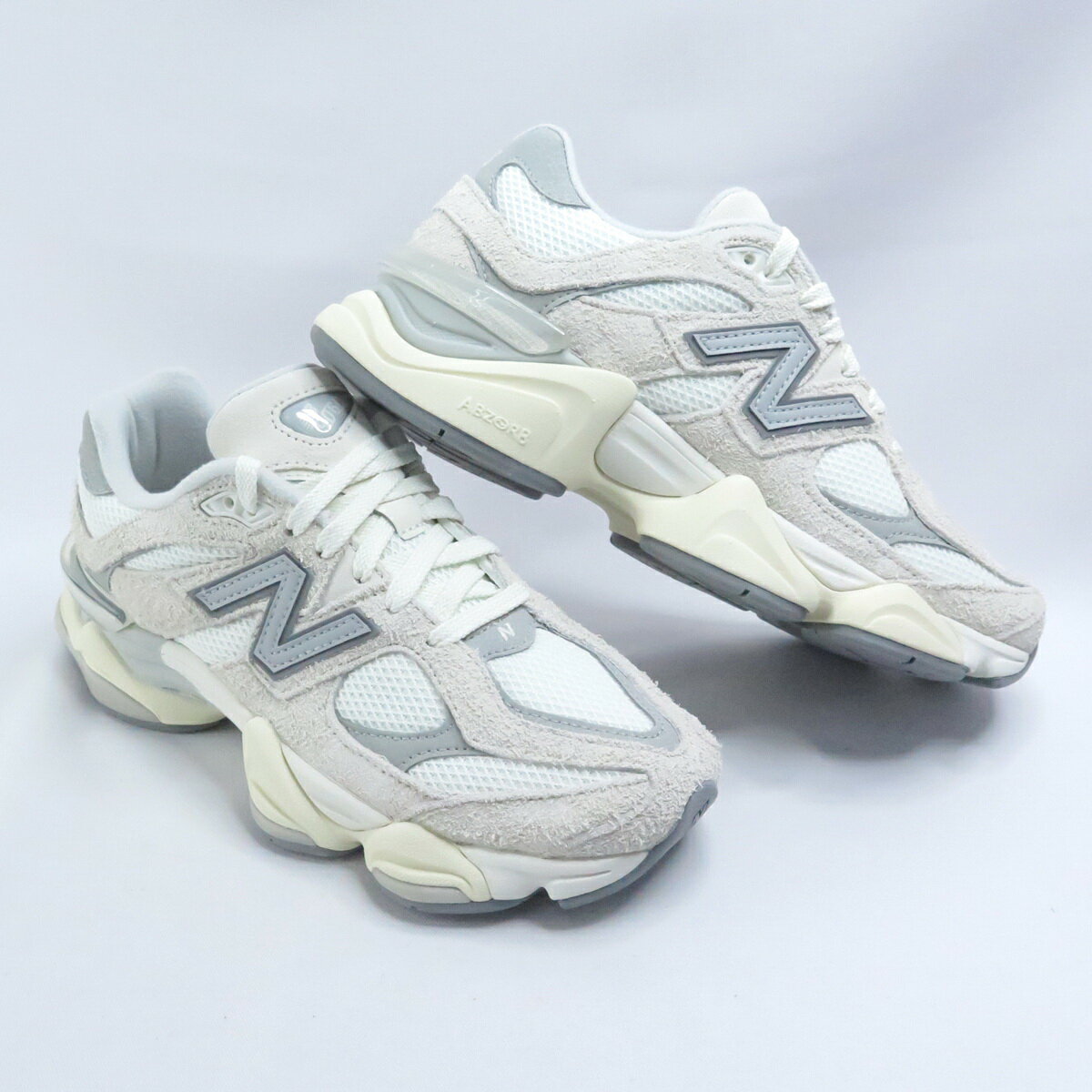 New Balance 9060 休閒鞋U9060HSC 男女款王可元著用款D楦鹽白x雲灰