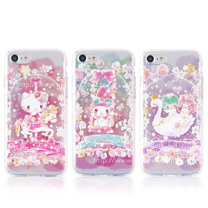 【Sanrio三麗鷗】繁花系列 彩繪空壓保護套 iPhone 7(4.7吋)