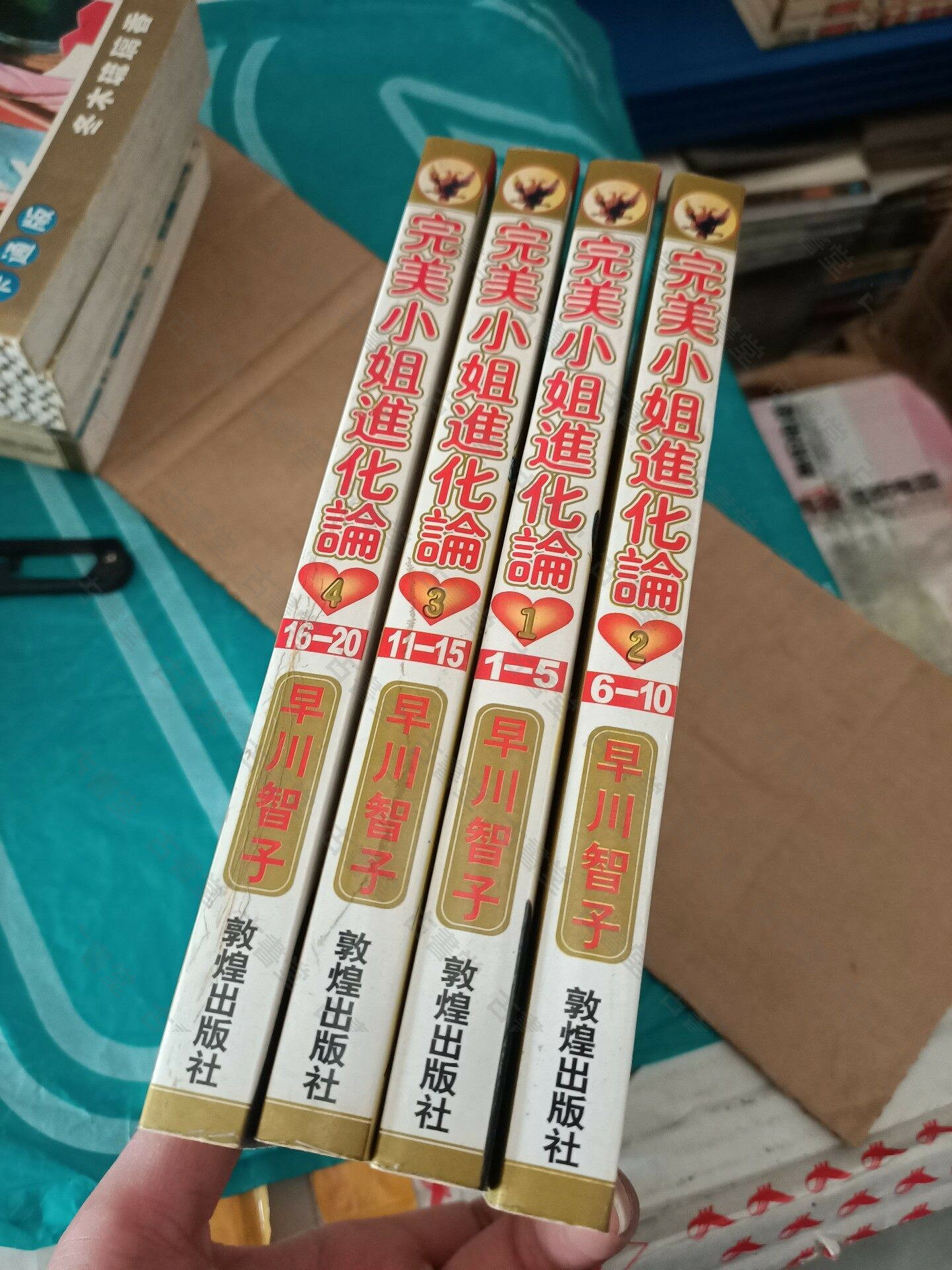 完美小姐進化論 1-4冊 完整版 早川智子 精裝叢書 敦煌出版社 瘚身美顏 Celebrity愛美女性讀物