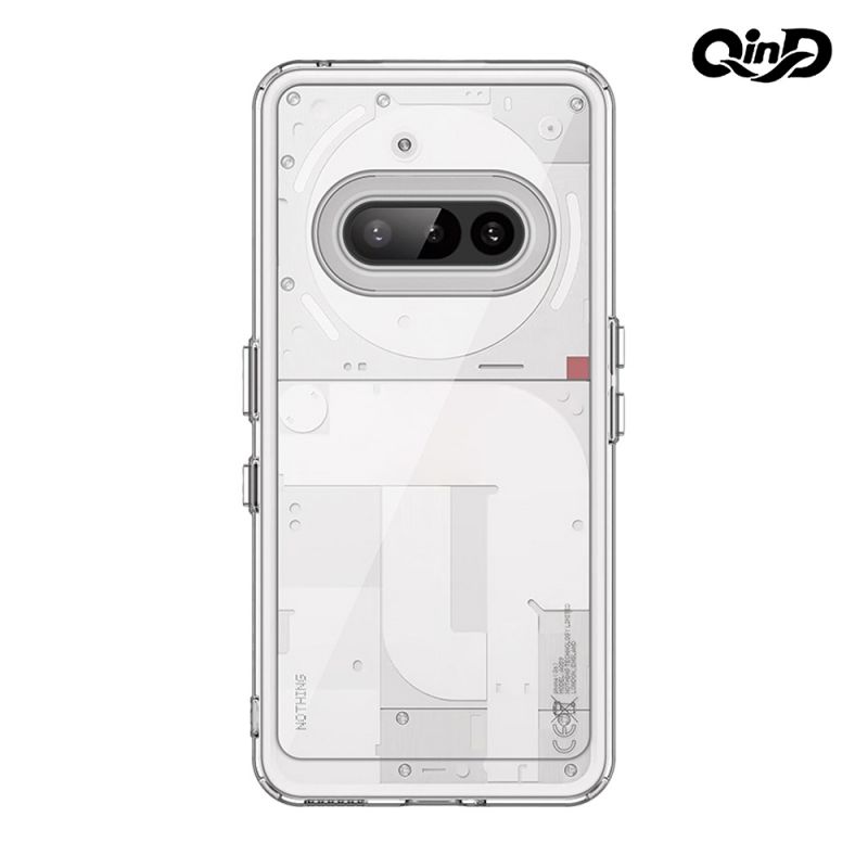 手機殼 防摔殼 QinD Nothing Phone (3a) 雙料太空殼 手機殼 保護套 雙料殼 軟邊 硬背板 不發黃【愛瘋潮】
