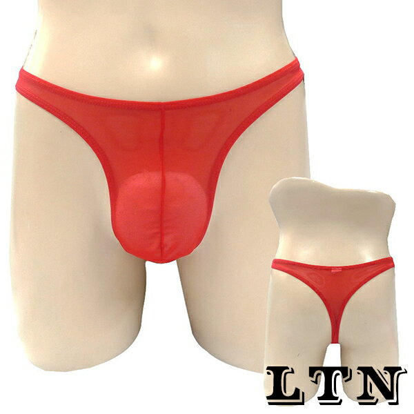台灣製MIT透氣舒適性感男內褲．(LTN)C280紅-XL-丁字【本商品含有兒少不宜內容】
