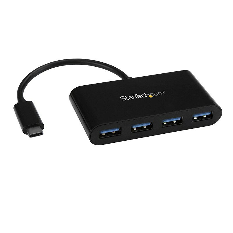 [2美國直購] StarTech.com 4埠集線器 HB30C4AB USB-C 轉 USB-A