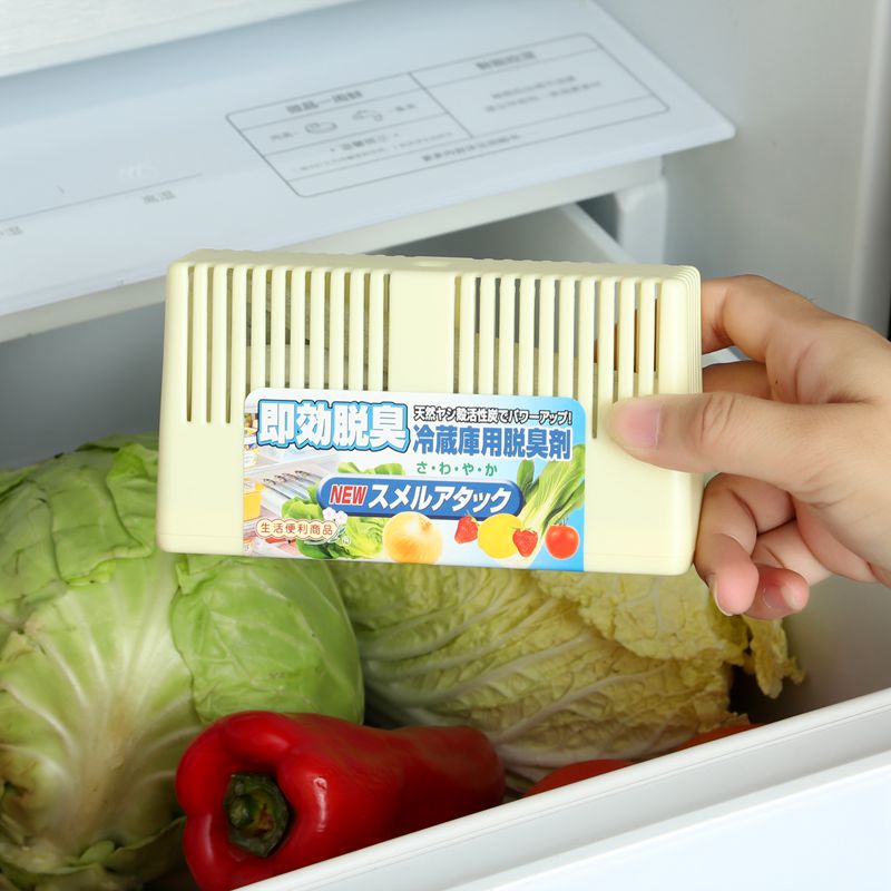 進口冰箱去味劑去異味神器家用除味盒非殺菌消毒冰櫃清新除臭