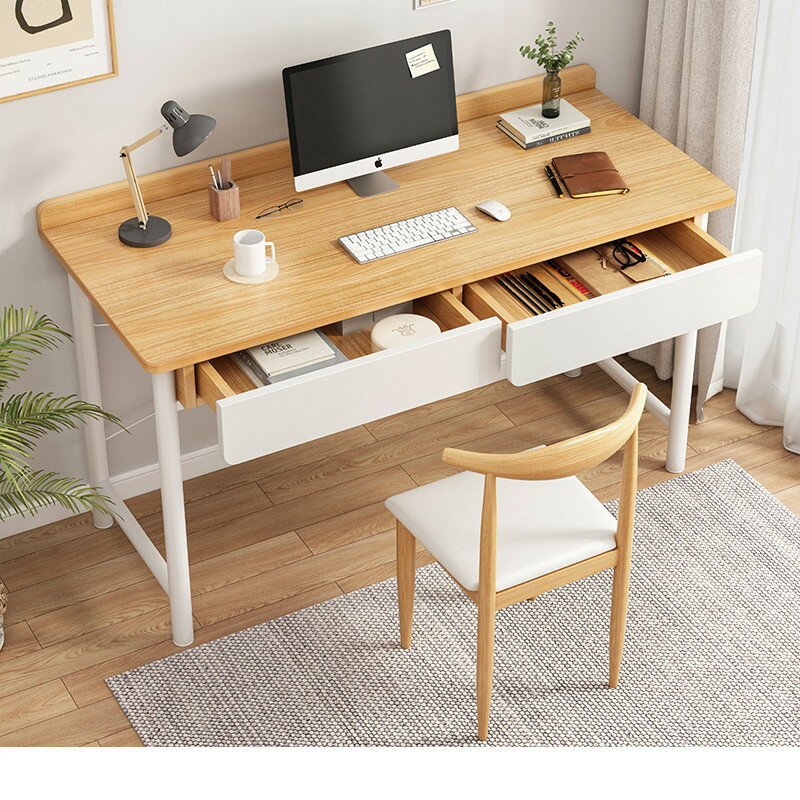 電腦桌 辦公桌 電腦桌書桌臺式桌家用簡易桌子小戶型臥室學生簡約學習寫字辦公桌