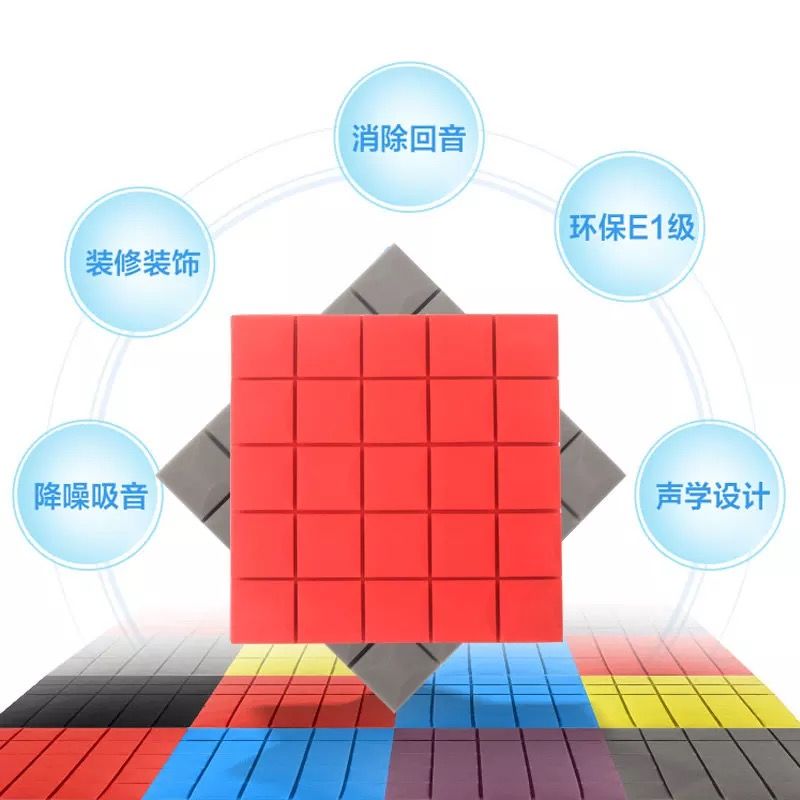 吸音棉 隔音棉 消音棉 防噪音棉 隔音泡棉 吸音泡棉 防撞海綿隔音棉房間墻體室內隔音板自粘消音阻燃ktv錄音棚門窗吸音棉材料0527 1