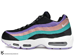 2019 NSW 經典復刻鞋款 人氣商品 NIKE AIR MAX 95 ND HAVE A NICE DAY 黑綠粉紫 笑臉 前後氣墊 慢跑鞋 (BQ9131-001) !