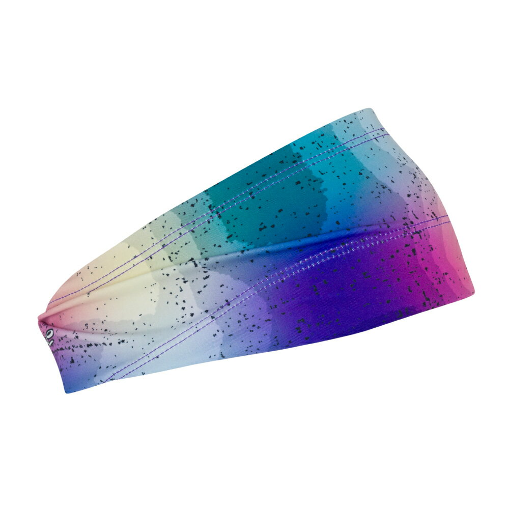 汗樂HALO-超寬版套頭式頭帶-Melted,由額頭10公分(可寬可窄)逐漸往後窄至4公分.高山百岳,古道健走,溯溪攀登