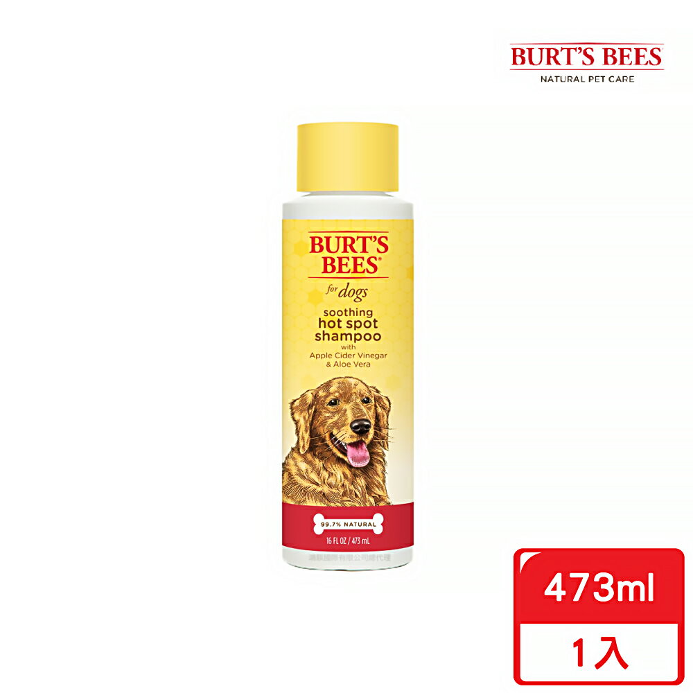 Burt's Bees小蜜蜂爺爺 蘋果醋蘆薈沐浴露16oz/473ml 寵物美容 寵物清潔