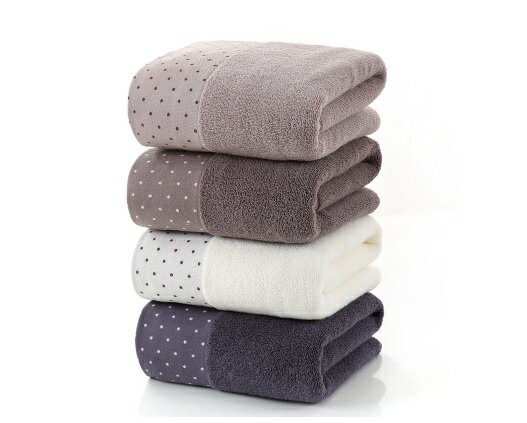 PS Mall【J1372】 純棉加厚柔軟毛巾吸水 毛巾35*75cm