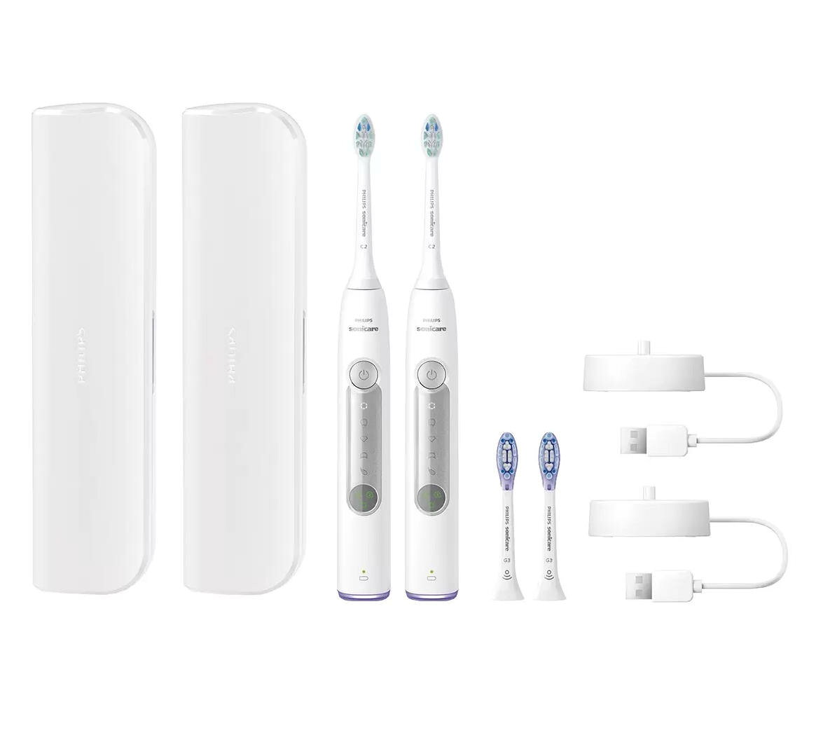 [COSCO代購6] D151607 飛利浦 Sonicare 充電式智能音波牙刷 2入 HX5292