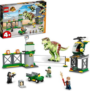 LEGO 樂高侏羅紀世界T-Rex的大逃亡76944