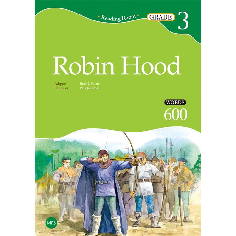 Robin Hood【Grade 3】(2nd Ed.)（25K經典文學改寫讀本+1MP3） | 拾書所