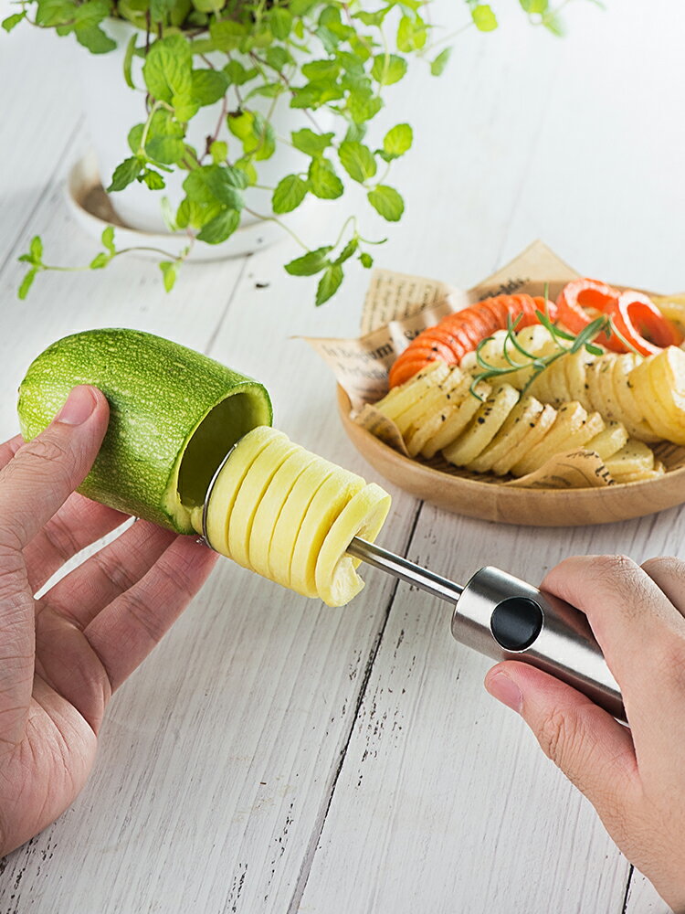 YSJ蔬果取芯器 梨子去核蘿卜釀肉工具多功能花式創意廚房切菜神器