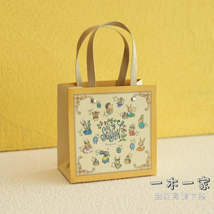 禮物袋 禮品袋卡通手提袋禮生日禮物包裝袋創意滿月回禮袋子