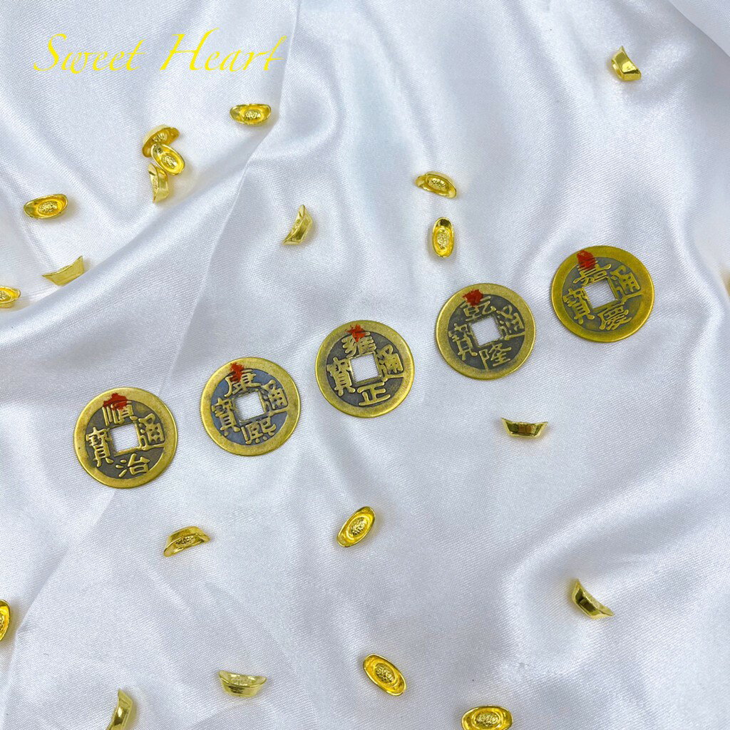 Sweet Heart 田芯開運精選 💯開運 擋煞 五帝錢 六帝錢 掛飾 旺宅氣/趨吉避凶/保平安/催財 5