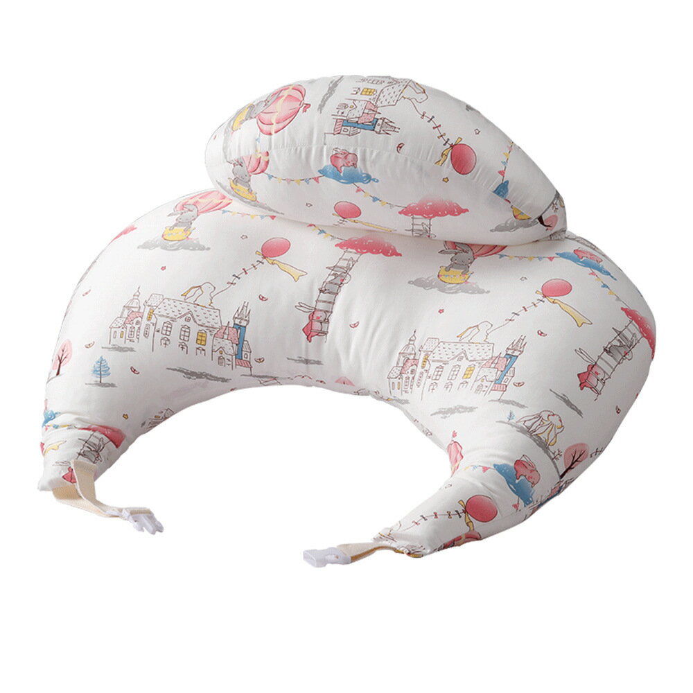 一體式哺乳枕頭喂奶神器夏季護腰嬰兒抱娃睡躺抱新生枕頭