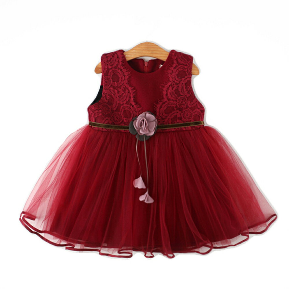 ✤宜家✤時尚可愛寶寶紗裙洋裝72 蓬蓬裙 禮服 聖誕節 過年服裝