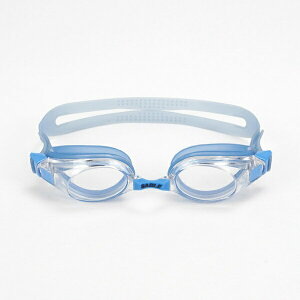 Sable [SB602T] 黑貂泳鏡 水中眼鏡 標準型平光泳鏡 矽膠頭戴 泳池 戲水 訓練 水藍 福利品