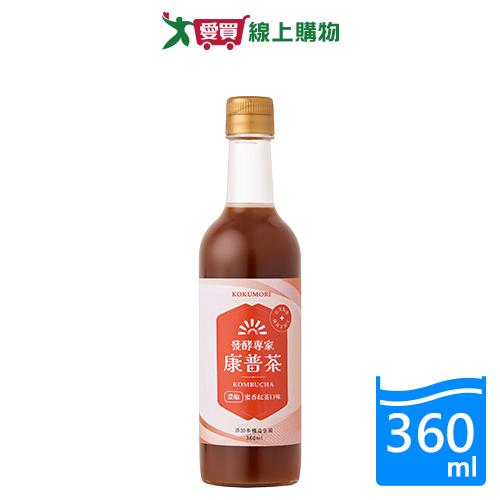 榖盛康普茶蜜香紅茶口味360ML【愛買】