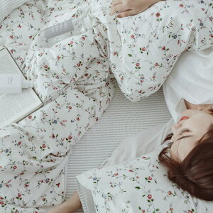 6色 韓式碎花純棉床包 床單 床包四件組 田園風 單人床包 雙人床包 加大床包 床罩 ikea床包 寢具