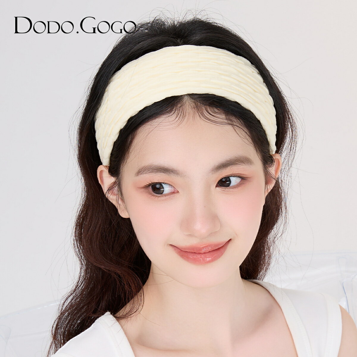 DODOGOGO純色運動發帶健身瑜伽街舞嘻哈頭帶跑步吸汗時尚寬邊頭箍【淘夢屋】