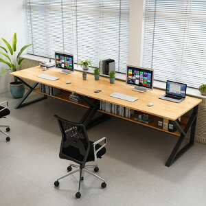 APP下單享點數9% 辦公桌椅組合電腦桌臺式轉角書桌臥室簡約現代職員辦公室簡易桌子