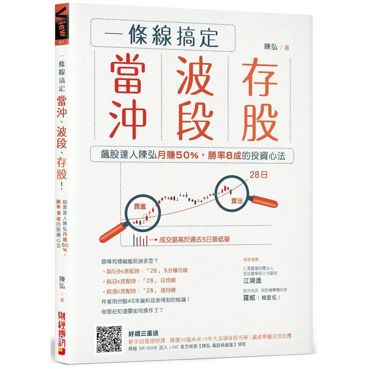 一條線搞定當沖、波段、存股!飆股達人陳弘月賺50%，勝率8成的投資心法 | 拾書所