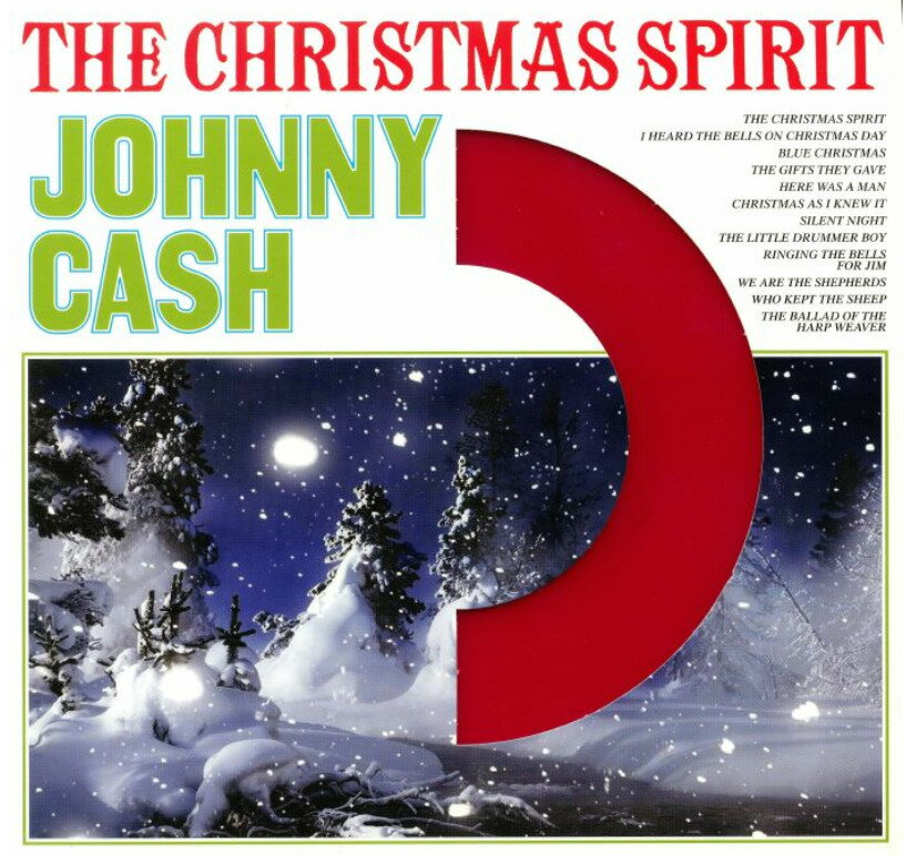 【彩膠爵士名盤】Johnny CASH The Christmas Spirit 黑膠唱片LP