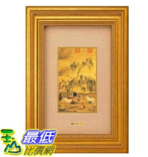 [COSCO代購4] W124781 品金品富貴－八駿圖 Golden Painting - Eight Horses