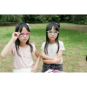 台灣 MiniTutu 兒童藍光眼鏡｜方框｜圓框