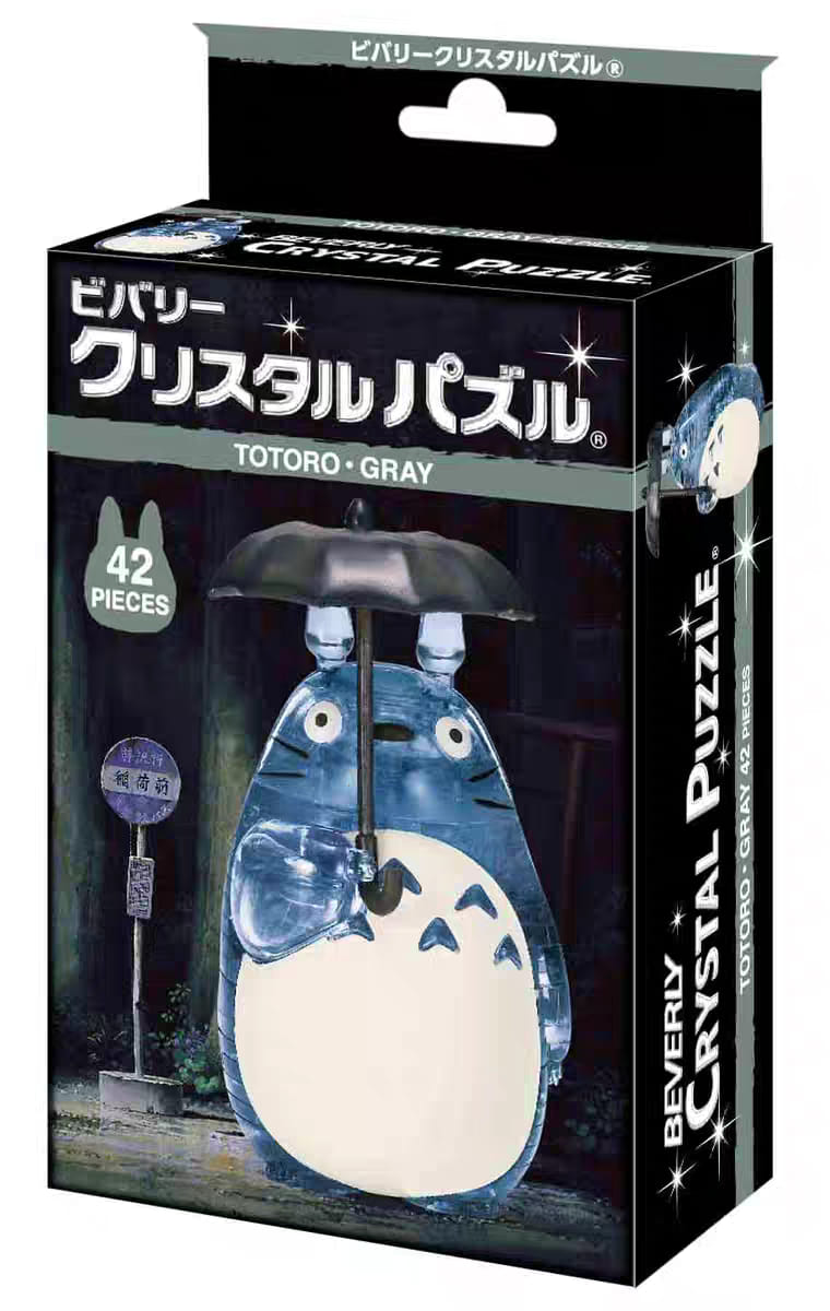日本龍貓水晶拼圖