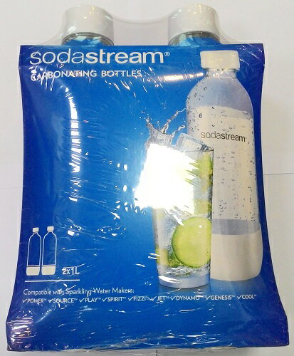 Sodastream 氣泡水機專用寶特瓶(1L) 2入【良鎂咖啡吧台原物料商】