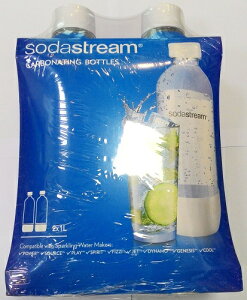 Sodastream 氣泡水機專用寶特瓶(1L) 2入【良鎂咖啡吧台原物料商】
