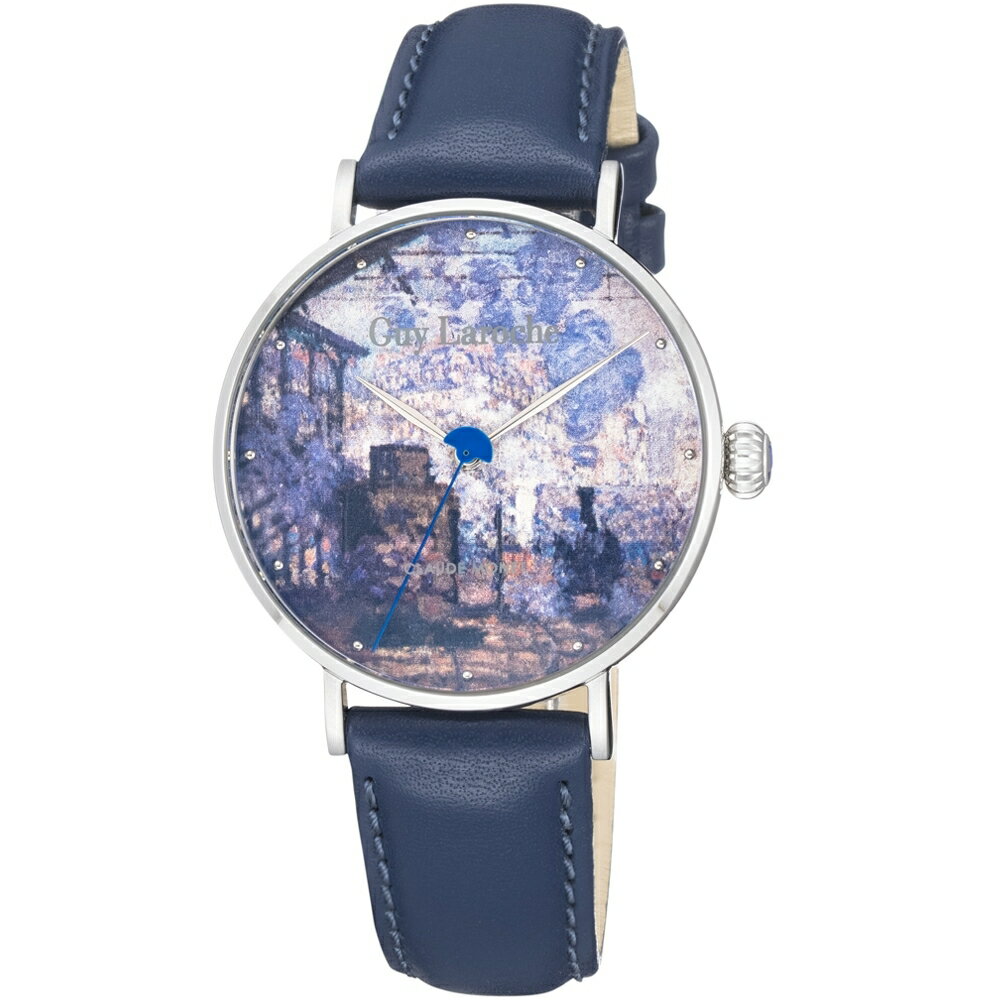 LarocheTimepieces姬龍雪 藝術系列腕錶-莫內 GA1001SLS-01【刷卡回饋 分期0利率】【APP下單22%點數回饋】