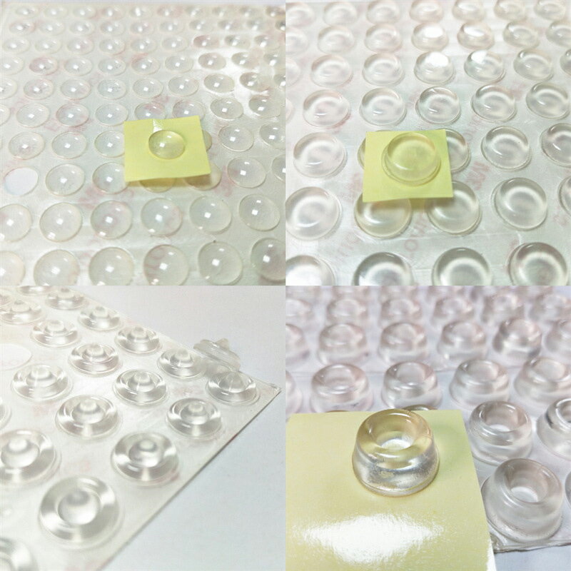 矽膠防撞墊家用櫥櫃門消音膠墊傢俱防撞粒防滑防碰粒多用途防撞墊