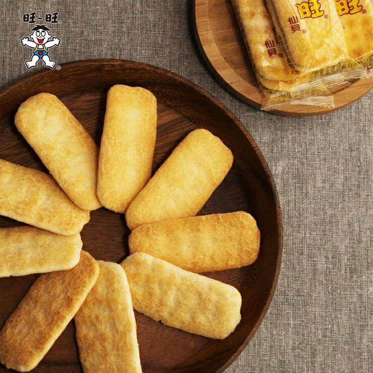 旺旺 仙貝經濟包 350g 米果米餅米菓 100%台灣在地米 非油炸輕鬆無負擔 ★米果★獨立包裝★零食★零嘴★餅乾★下午茶★聚餐 4