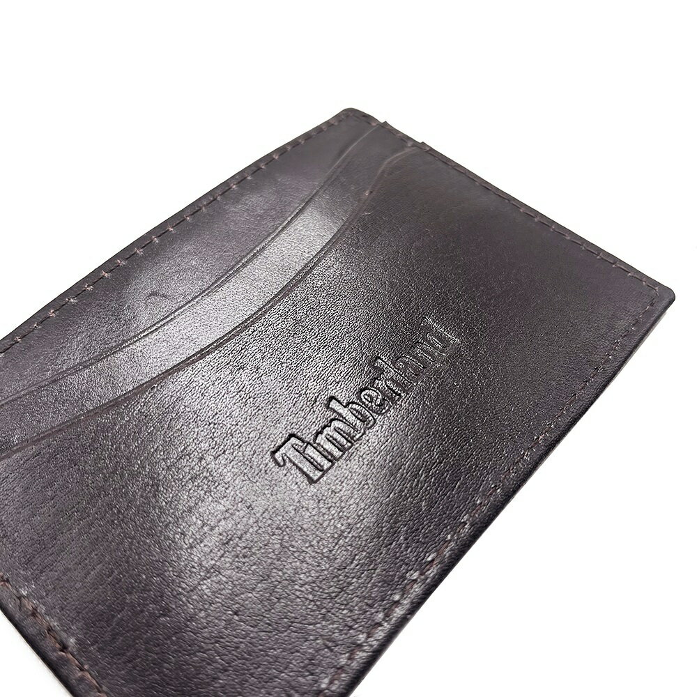 Timberland錢包 Sirus card case-咖啡色 3