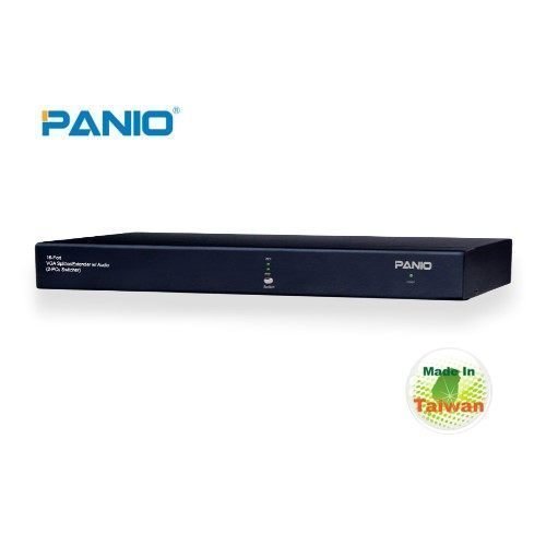 PANIO VGA視訊分配器 【VAS162】 16埠螢幕分配器 16台LCD同步 支援2組VGA影音切換 新風尚潮流