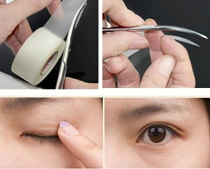 買一送一 雙眼皮貼 3m隱形自然透明雙眼皮貼膠帶捲影樓專用透氣防過敏美目貼剪刀  唯伊時尚