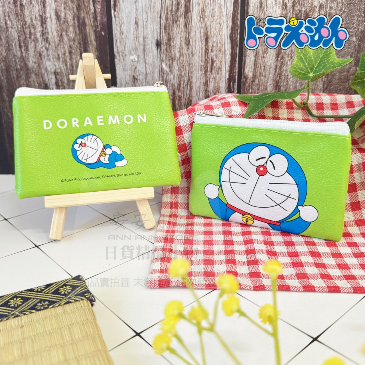 日本直送 D267 哆啦A夢 拉鍊零錢包 Doraemon 包 卡包 鑰匙包 小物包 收納包 耐髒