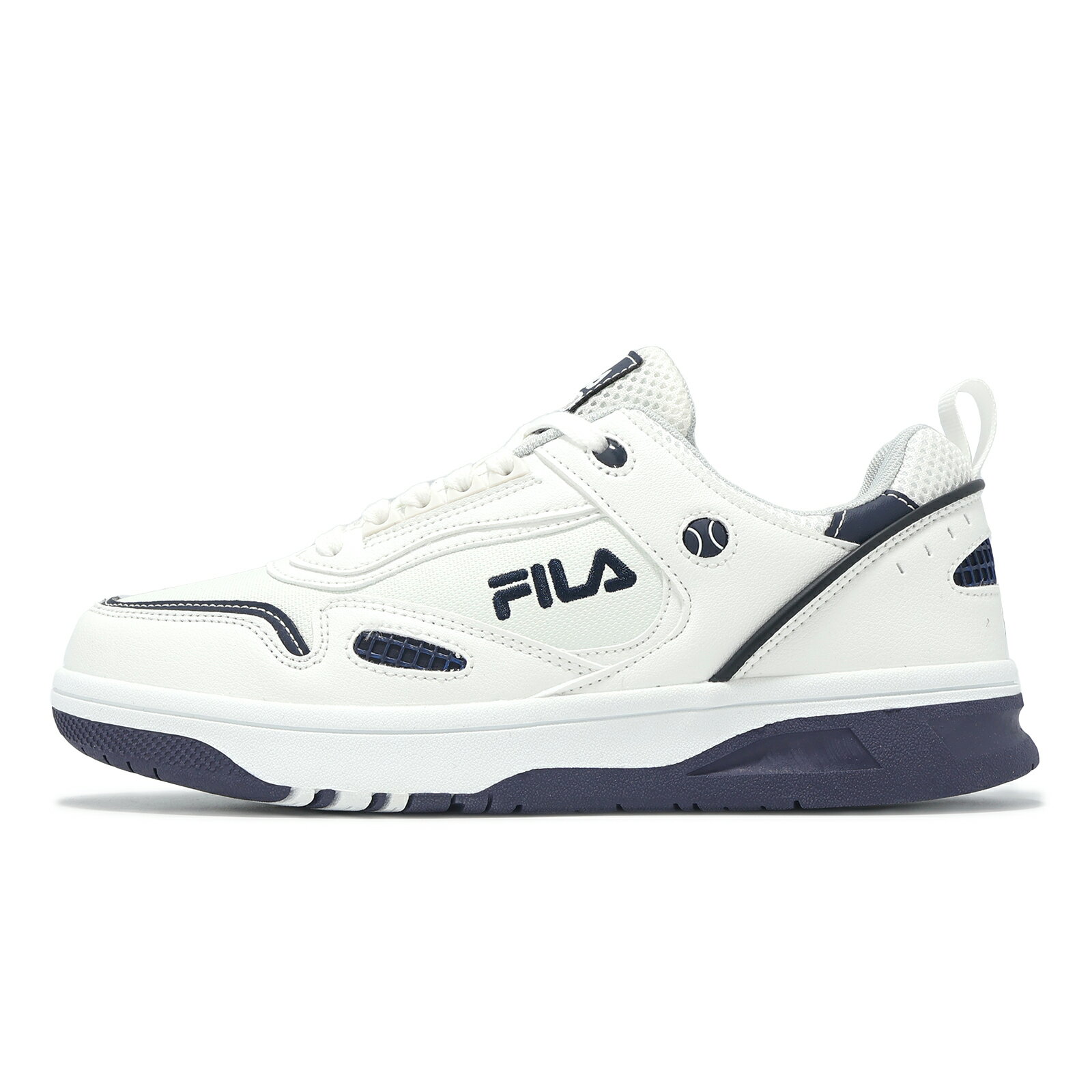 Fila 休閒鞋 Tennis Ball 男鞋 白 藍 網球 運動鞋 斐樂 1C943Z133